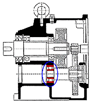 Example of use on speed reducer