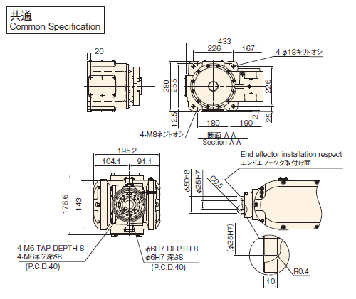 Operating envelope MC20/10L Common Specification