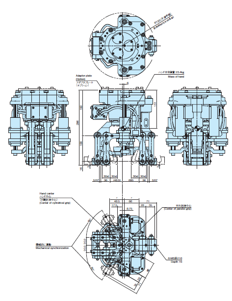 Figure of dimensions