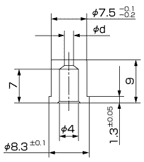 With DC solenoid and rectifier